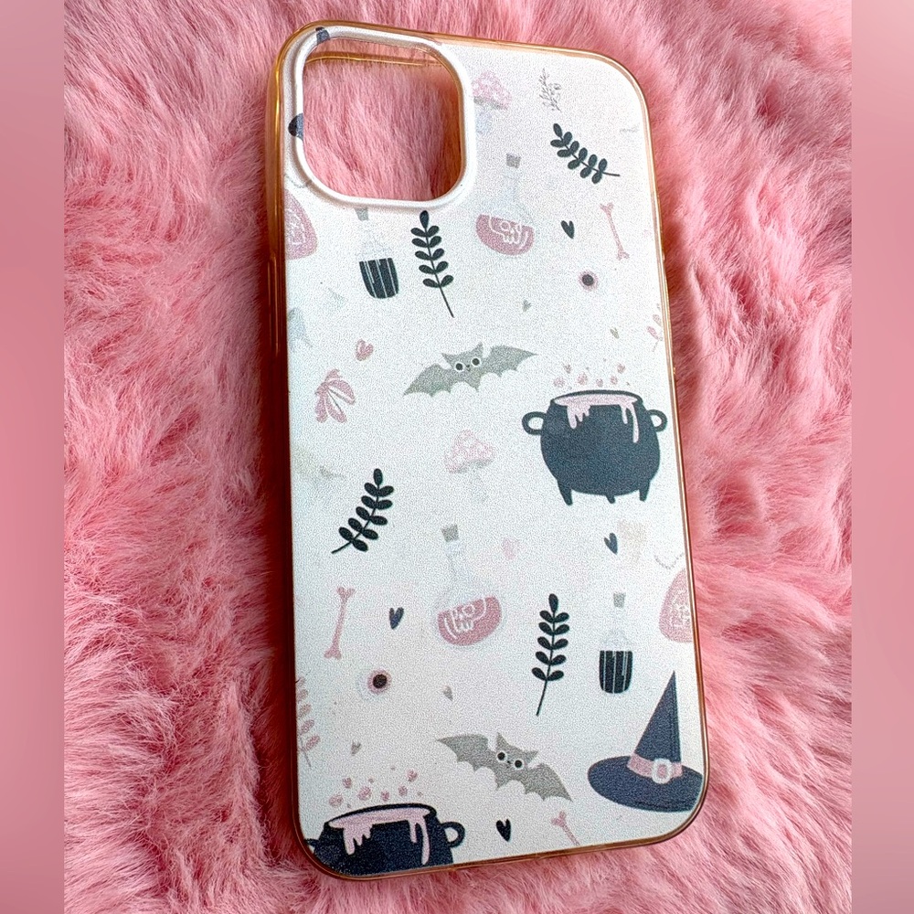Halloween Bat Cauldron Witchy iPhone Case